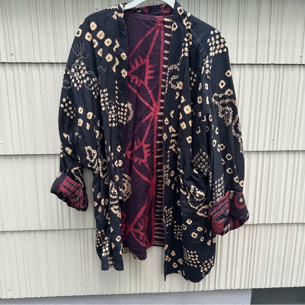 Vintage Batik Fully Reversible Jacket - image 7